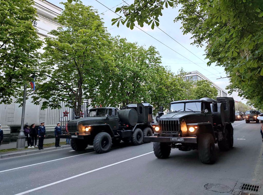 Репетиция Парада Победы в Севастополе