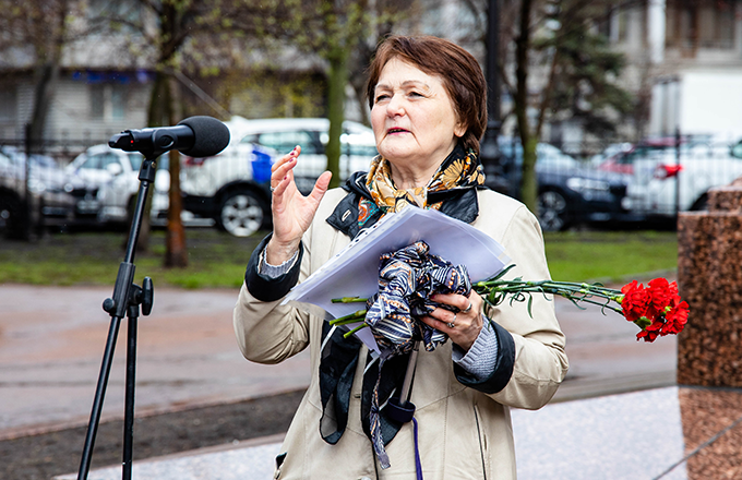 ФГУП РСВО — Санкт-Петербург озвучило церемонию возложения цветов к памятнику А.С. Попова